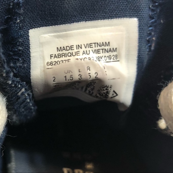 Kid’s Converse All-Star denim polka dot shoe - Picture 7 of 8